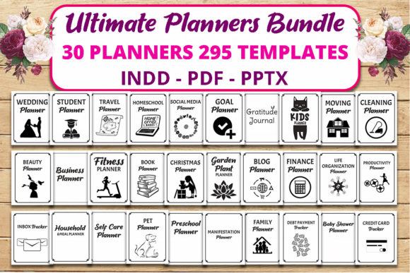 Download Ultimate Planners Bundle KDP Template - Kdp template Collection